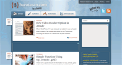 Desktop Screenshot of bavotasan.com